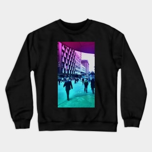 Pastel Brisbane City Print - Edward Street Crewneck Sweatshirt